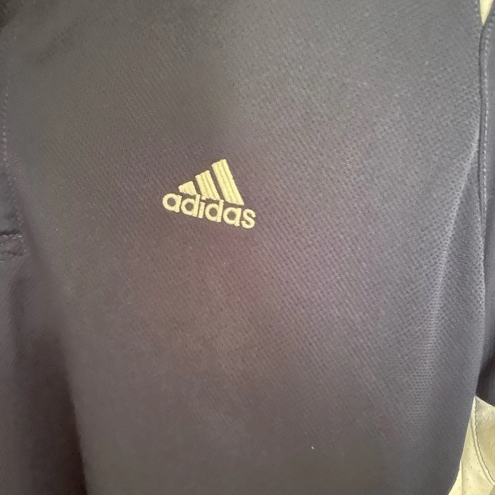Adidas men’s polo in blue